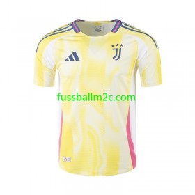 Fußballtrikots Juventus Auswärts Trikotsatz 2024-2025